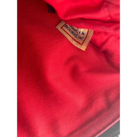 Dooney & Bourke Crossbody Dark Brown Pebbled Leather Bag Purse - Picture 10 of 12